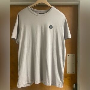 Cuts box cut mens tee shirt size medium Kahaki tan like new